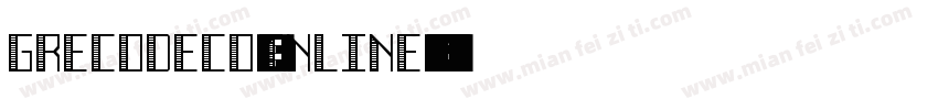 GrecoDeco-Inline字体转换