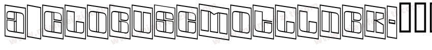 a_GlobusCmOtlLnBk字体转换