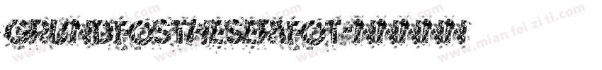 GrundfosTheSerifOT字体转换