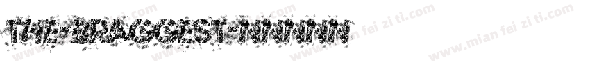 the-braggest字体转换