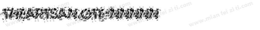 theartsan.otf字体转换