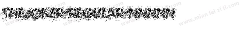 thejoker-regular字体转换