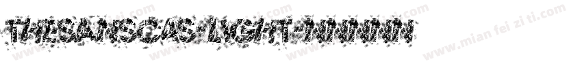 thesansc4s-light字体转换