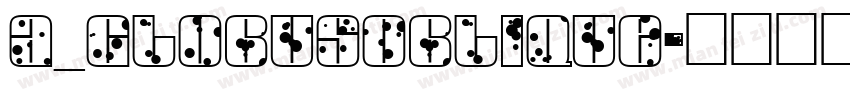 a_GlobusOblique字体转换