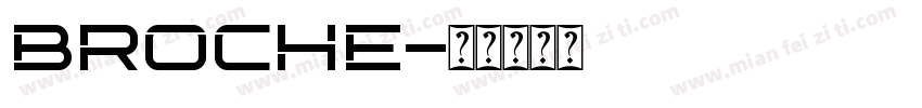 Broche字体转换