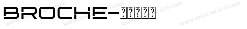 Broche字体转换