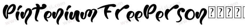 PinteniumFreePerson字体转换