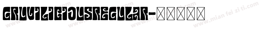 GruviliciousRegular字体转换