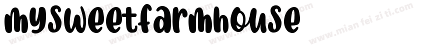 mysweetfarmhouse字体转换