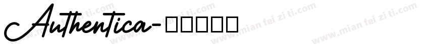 Authentica字体转换