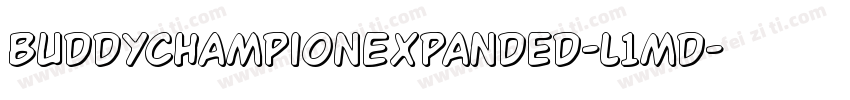 BuddyChampionExpanded-l1md字体转换