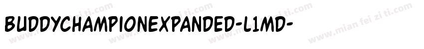 BuddyChampionExpanded-l1md字体转换