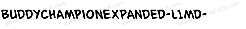 BuddyChampionExpanded-l1md字体转换