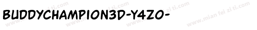 BuddyChampion3D-Y4Zo字体转换