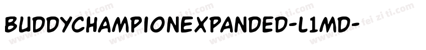 BuddyChampionExpanded-l1md字体转换