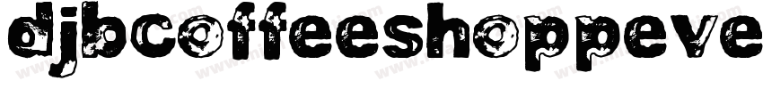 DjbCoffeeShoppeVenti-A1Lm字体转换