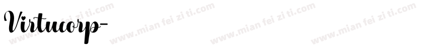 Virtucorp字体转换