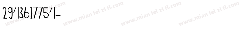 2943617754字体转换
