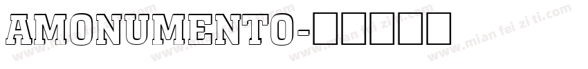 AMonumento字体转换