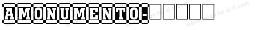 AMonumento字体转换