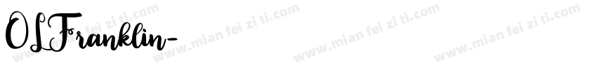 OLFranklin字体转换