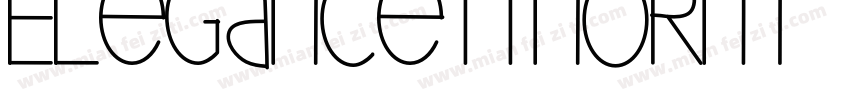 Elegancettnorm字体转换