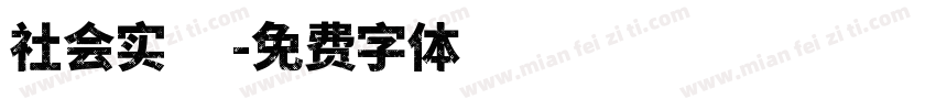 社会实践字体转换