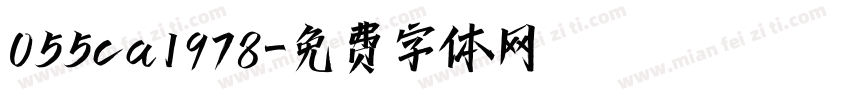 055ca1978字体转换