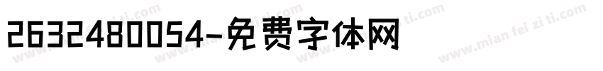 2632480054字体转换