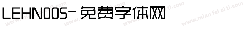 LEHN005字体转换