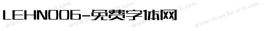 LEHN006字体转换
