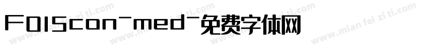F015con-med字体转换