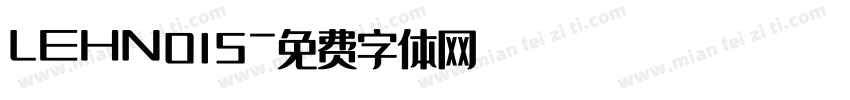 LEHN015字体转换