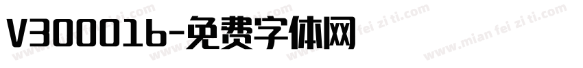 V300016字体转换