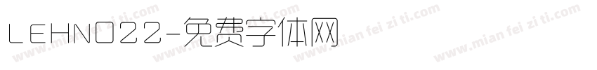 LEHN022字体转换