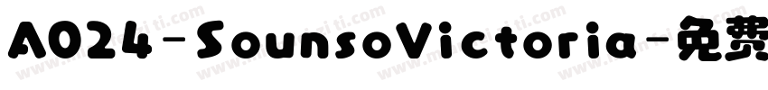 A024-SounsoVictoria字体转换
