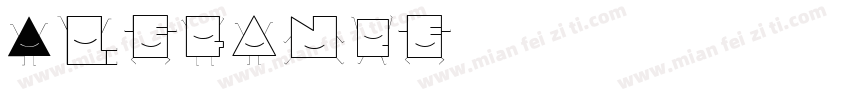 Alegance字体转换
