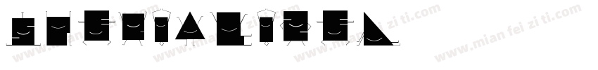 SPECIALIZED字体转换