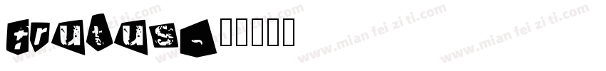 frutus字体转换