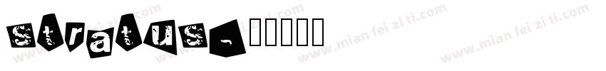 stratus字体转换