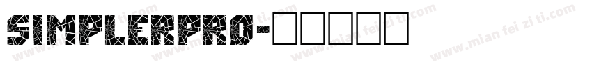 SimplerPro字体转换