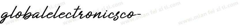 globalelectronicsco字体转换