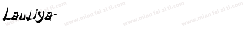 Lauliya字体转换