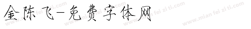 金陈飞字体转换