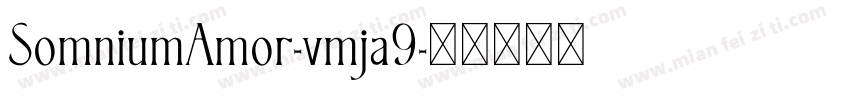 SomniumAmor-vmja9字体转换