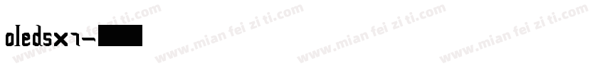 OLED5x7字体转换