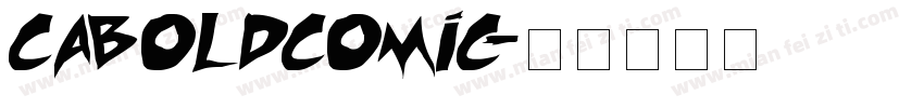 caboldcomic字体转换