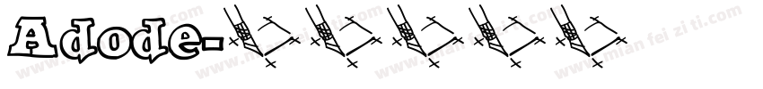 Adode字体转换