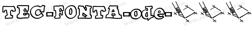 TEC-FONTA-ode字体转换