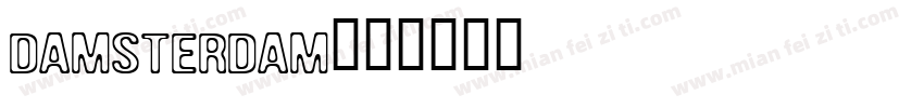 damsterdam字体转换